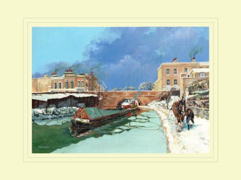 A Cold Day For Nellie Rose Print
