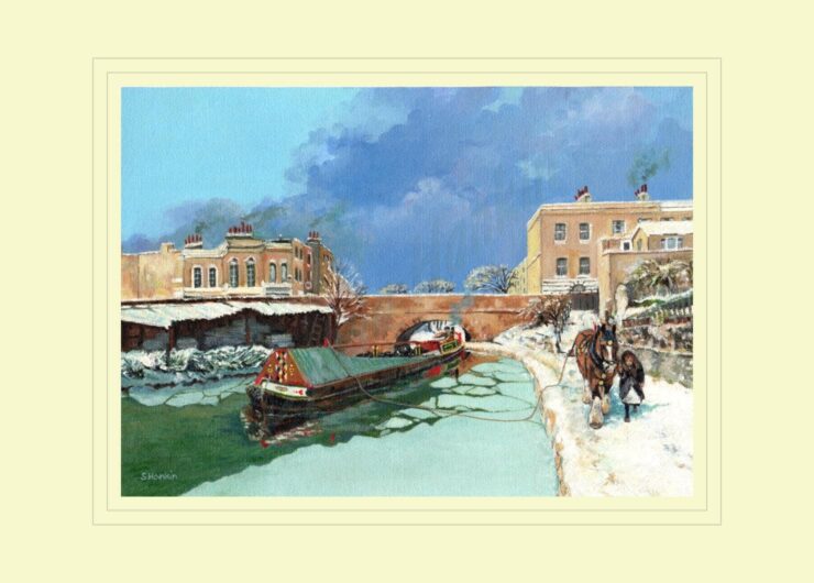 A Cold Day For Nellie Rose Print