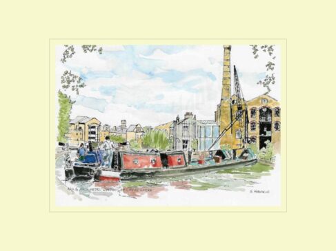Ara & Archimedes winding at Islington Print