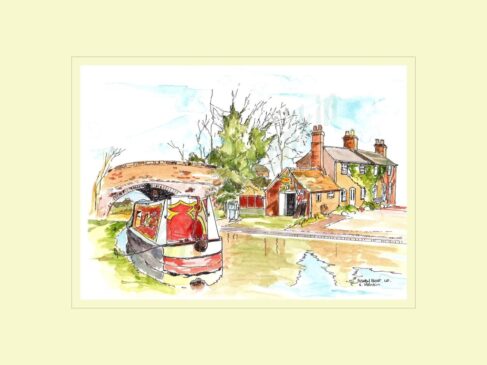 Ashby Boat Co Print