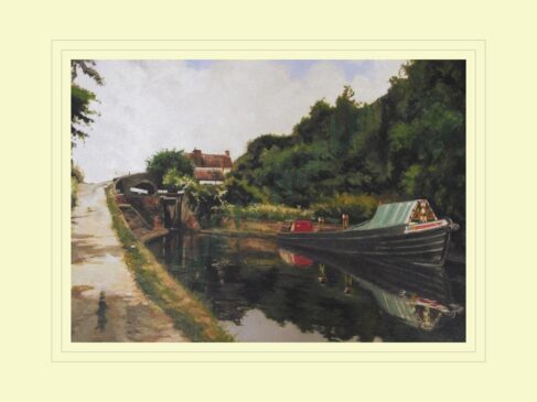 Bellatrix at Botterham Locks Print