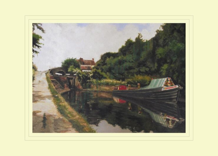 Bellatrix at Botterham Locks Print