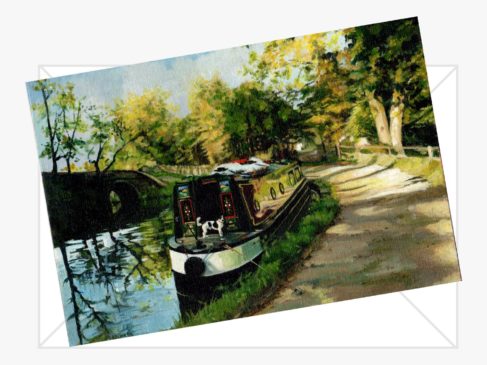 Bottom of Marple Locks Cards