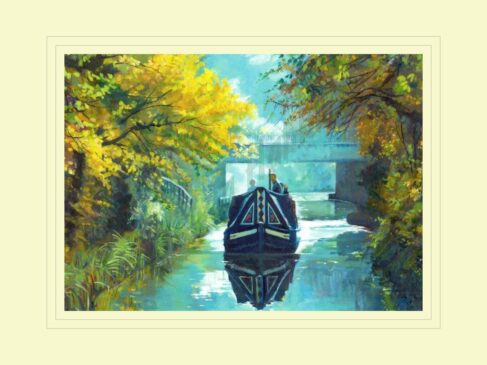 Cruising nr Bugbrooke Print