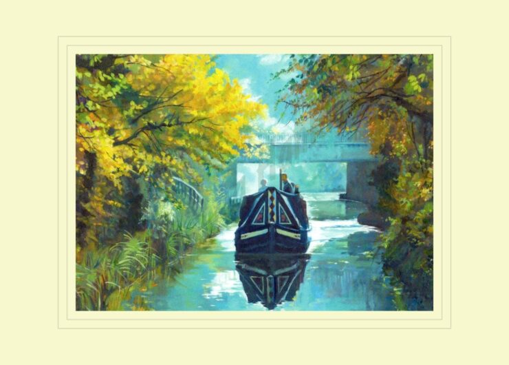 Cruising nr Bugbrooke Print