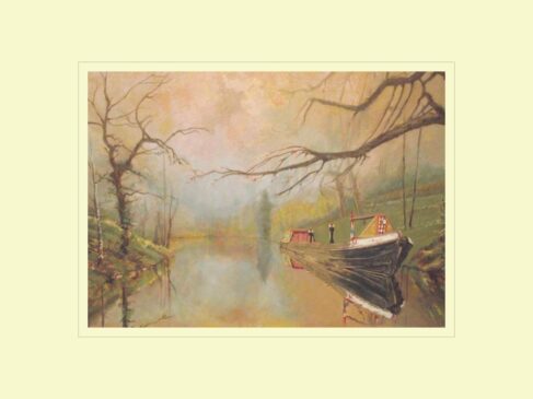 Daphne on the Caldon Canal Print