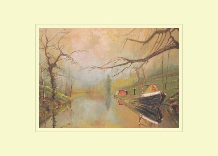 Daphne on the Caldon Canal Print