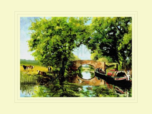 Gosport on the Trent & Mersey Canal Print
