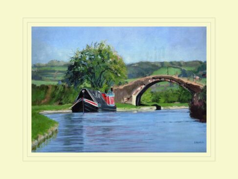 Hadar on the Grand Union Canal Print