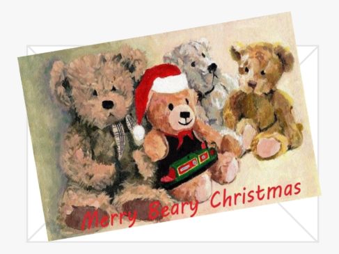 Merry Beary Xmas Cards