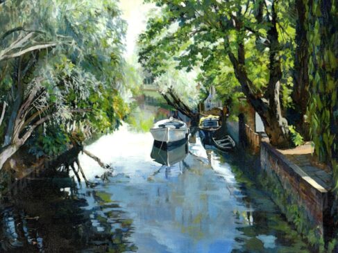 Lifeboat on the River Stour