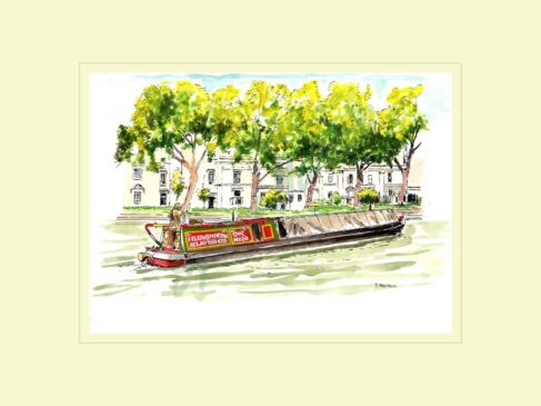 Owl at Little Venice London Print
