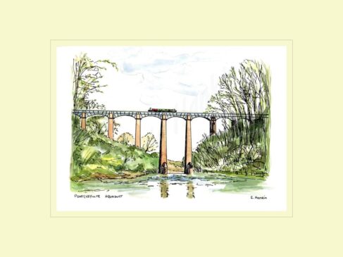 Pontycyllte Aquaduct Print