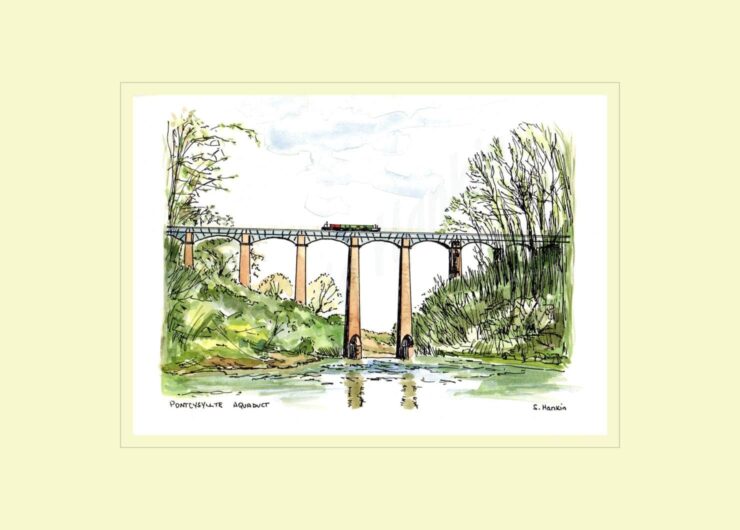 Pontycyllte Aquaduct Print