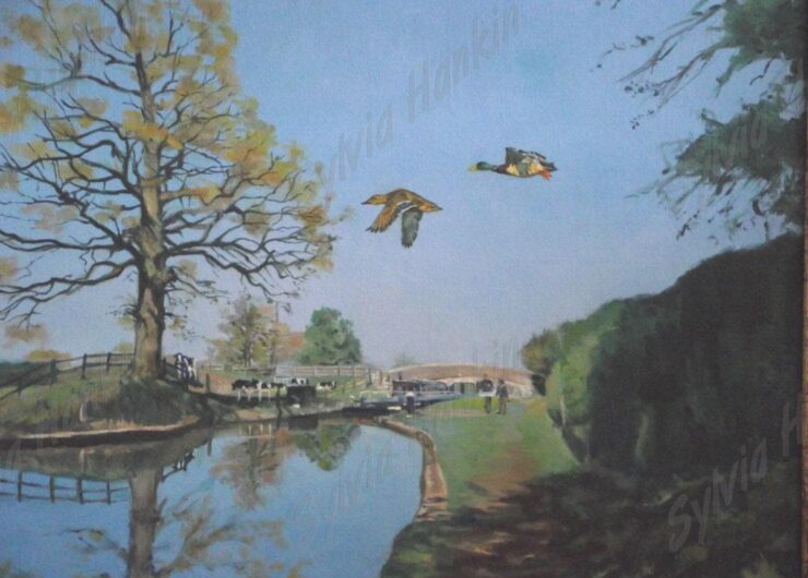 Spring day at Audlem
