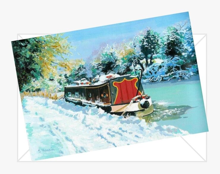 Winter on the Ashby Canal Cards