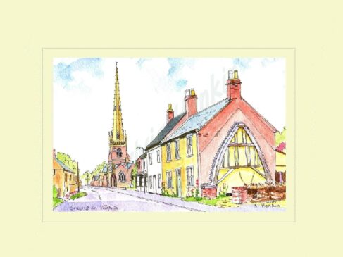 Braunston High Street Print