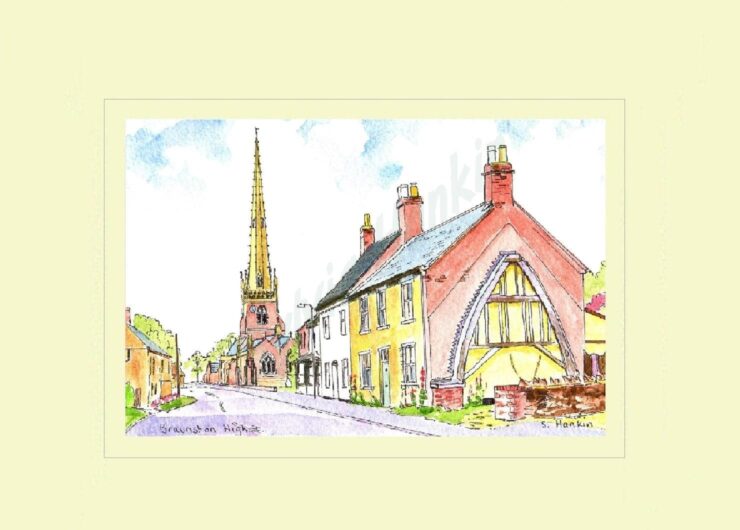 Braunston High Street Print