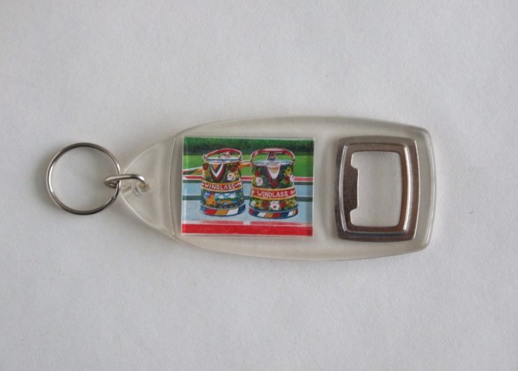 Key ring & bottle opener