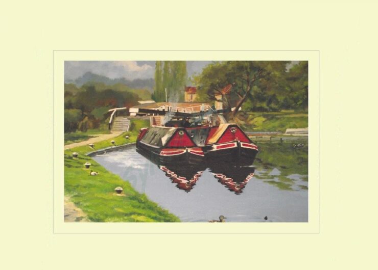 Gilbert & Planet Print