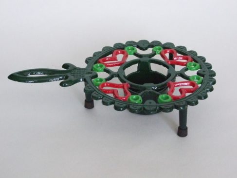 Green Metal Trivet
