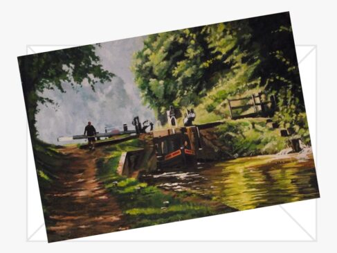 Audlem Flight Lock 14 Cards