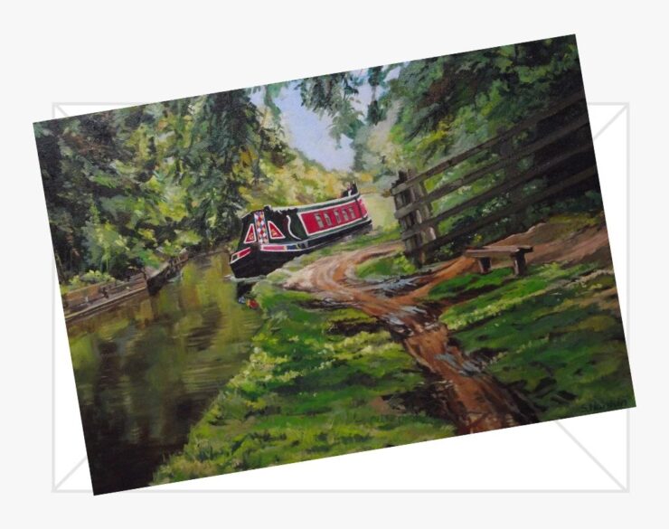 Cruising The Ashby Canal Cards