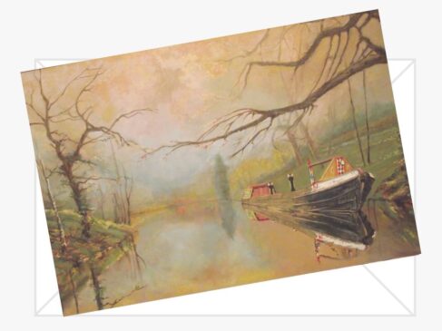 Daphne On The Caldon Canal Cards
