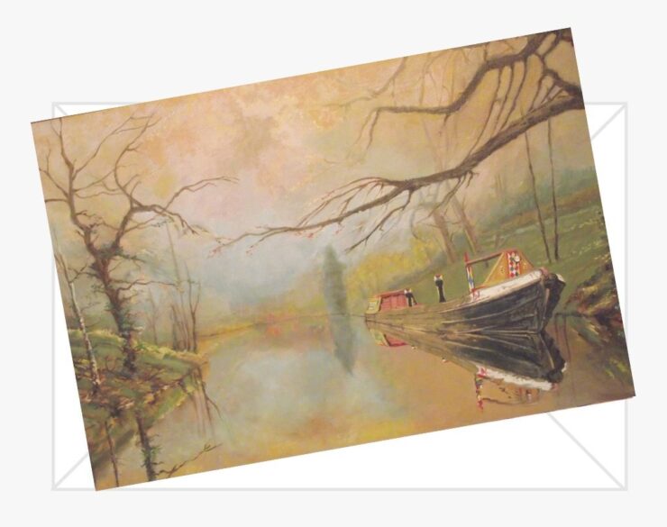 Daphne On The Caldon Canal Cards