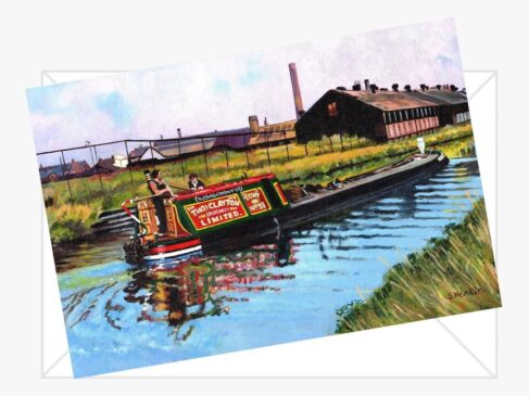 Work Boat Towy Cards