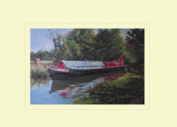 Purton On The Ashby Canal Print