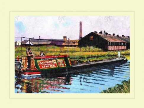 Towy On The Shropshire Union Canal Print