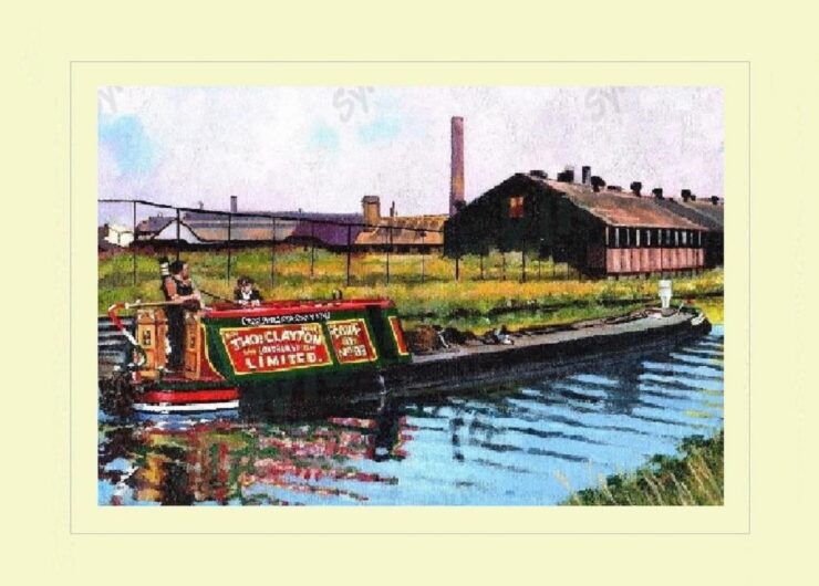 Towy On The Shropshire Union Canal Print