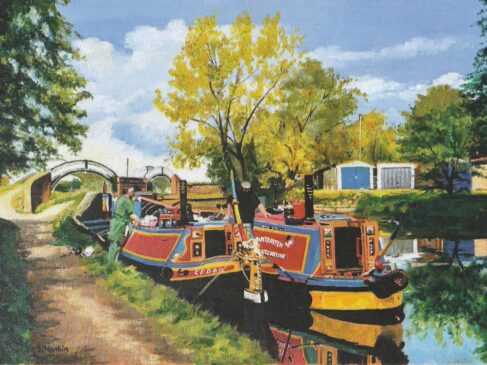 Cedar & Mountbatten at Braunston turn