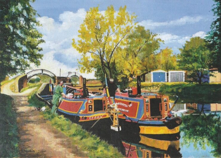 Cedar & Mountbatten at Braunston turn