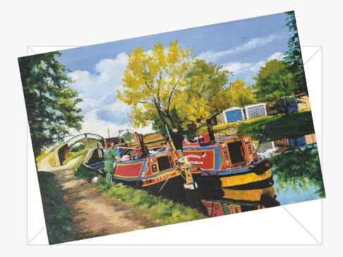 Cedar & Mountbatten At Braunston Turn Cards