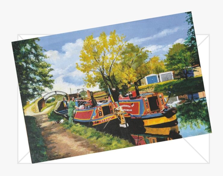 Cedar & Mountbatten At Braunston Turn Cards